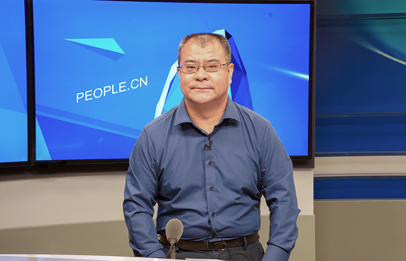 中國東方演藝集團(tuán)黨委書記、董事長景小勇接受人民網(wǎng)專訪。